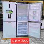 یخچال دو درب آبسردکن دار بدون برفک 27 فوت جنرال thumb 1