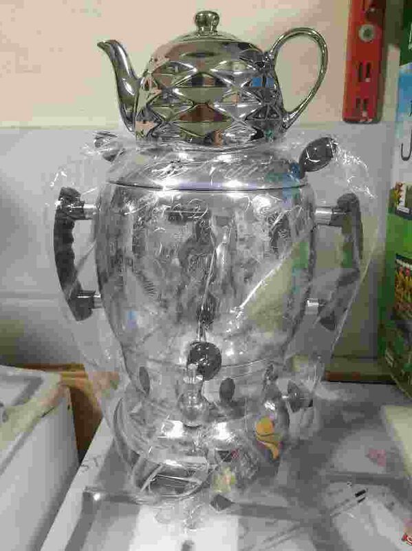 سماور 6 لیتری همراه با قوری gallery0