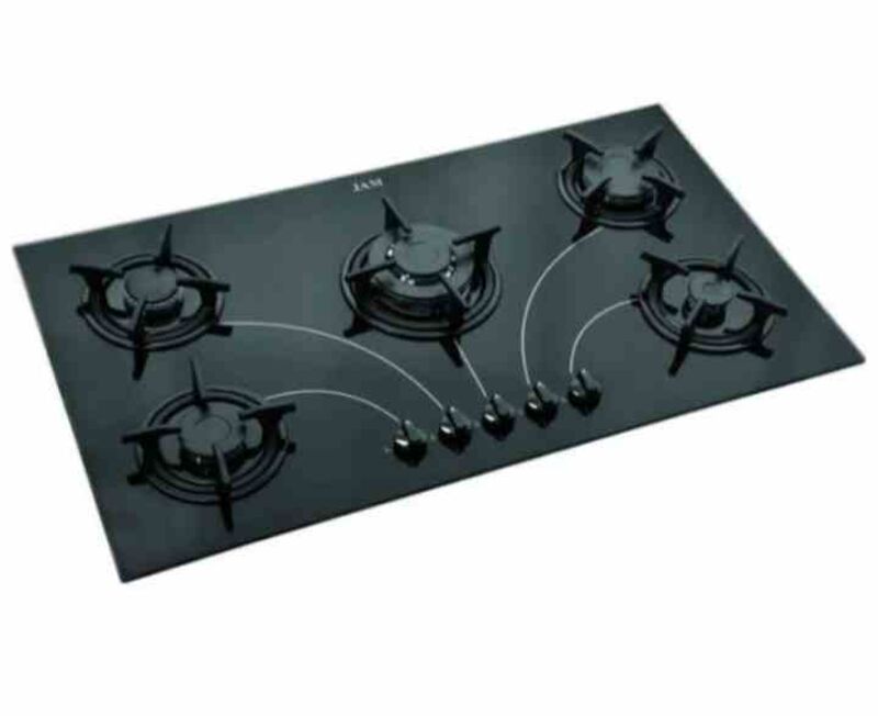 اجاق گاز صفحه ای شیشه ای 5شعله اخوان gallery0