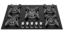 اجاق گاز صفحه شیشه ای 5شعله نوریس gallery0