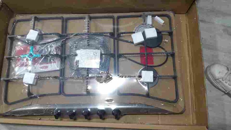 اجاق گاز صفحه ای استیل 5شعله اخوان gallery0